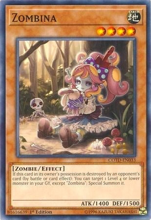 Zombina (33) (COTD) - YuGiOh Single