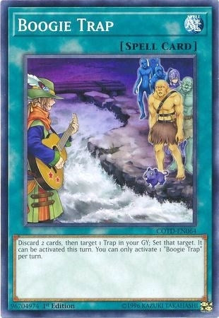 Boogie Trap (64) (COTD) - YuGiOh Single