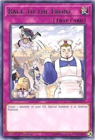 Back to the Front (77) (COTD) - YuGiOh Single