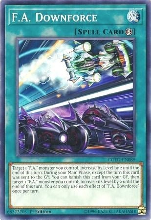 F.A. Downforce (89) (COTD) - YuGiOh Single