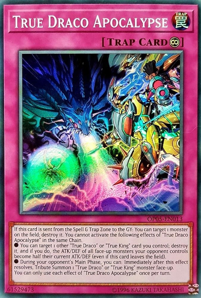 True Draco Apocalypse (5013) (OP05) - YuGiOh Single