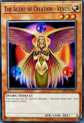 The Agent of Creation - Venus (5017) (OP05) - YuGiOh Single