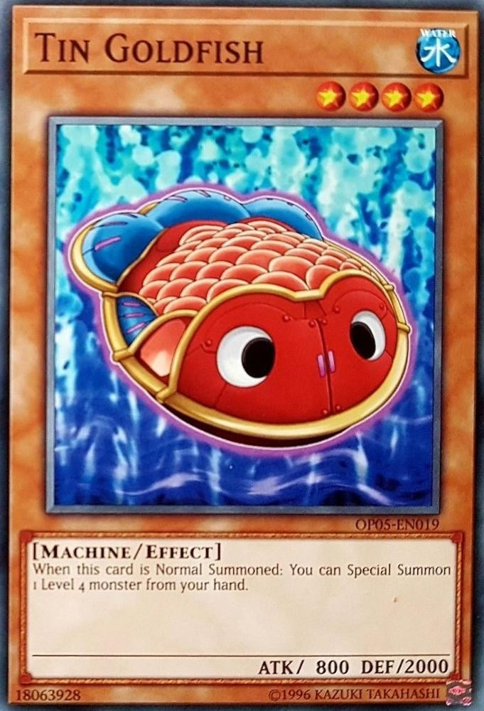 Tin Goldfish (5019) (OP05) - YuGiOh Single