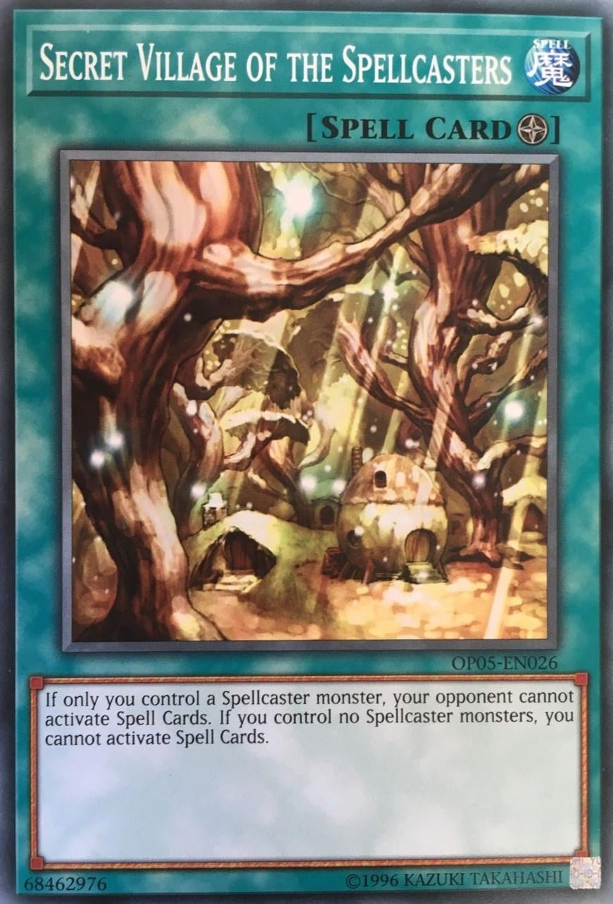 Secret Village of the Spellcasters (5026) (OP05) - YuGiOh Single