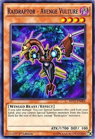 Raidraptor - Avenge Vulture (17006) (MP17) - YuGiOh Single