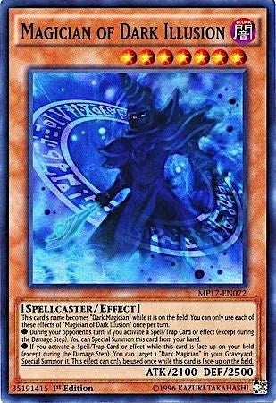 Magician of Dark Illusion (17072) (MP17) - YuGiOh Single