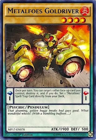 Metalfoes Goldriver (17078) (MP17) - YuGiOh Single