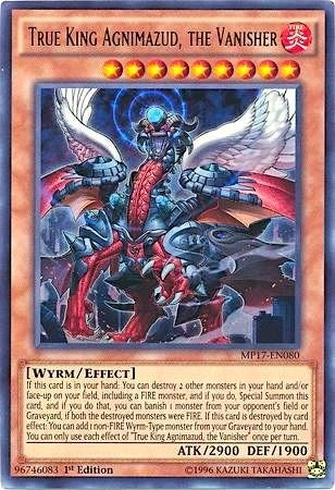 True King Agnimazud the Vanisher (17080) (MP17) - YuGiOh Single