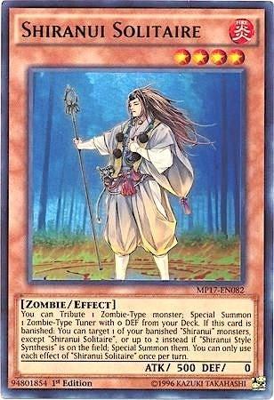 Shiranui Solitaire (17082) (MP17) - YuGiOh Single