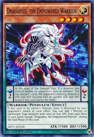 Dragodies the Empowered Warrior (17120) (MP17) - YuGiOh Single