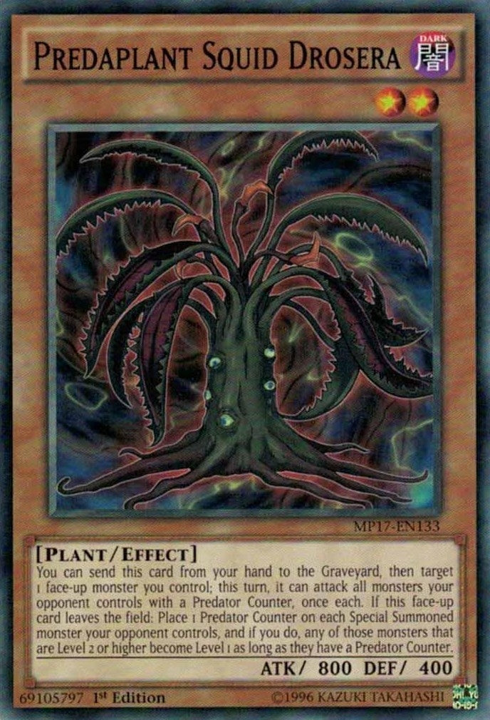 Predaplant Squid Drosera (17133) (MP17) - YuGiOh Single