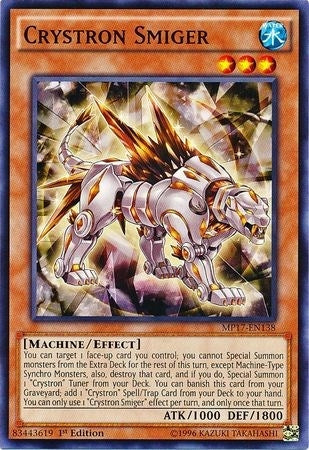 Crystron Smiger (17138) (MP17) - YuGiOh Single