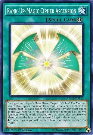 Rank-Up-Magic Cipher Ascension (17210) (MP17) - YuGiOh Single