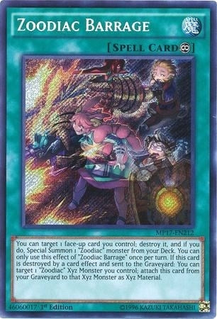 Zoodiac Barrage (17212) (MP17) - YuGiOh Single