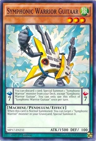 Symphonic Warrior Guitaar (17232) (MP17) - YuGiOh Single