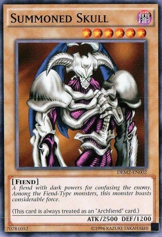 Summoned Skull (2002) (DEM2) - YuGiOh Single