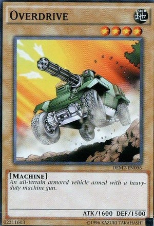 Overdrive (2006) (DEM2) - YuGiOh Single