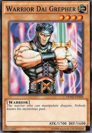 Warrior Dai Grepher (2008) (DEM2) - YuGiOh Single