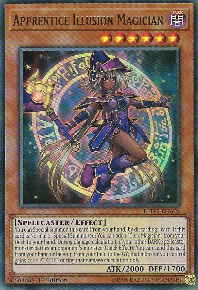 Apprentice Illusion Magician (3) (LEDD) - YuGiOh Single
