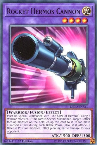 Rocket Hermos Cannon (41) (LEDD) - YuGiOh Single