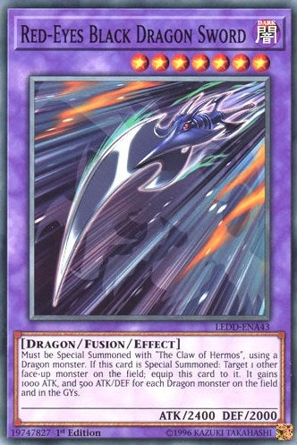 Red-Eyes Black Dragon Sword (43) (LEDD) - YuGiOh Single