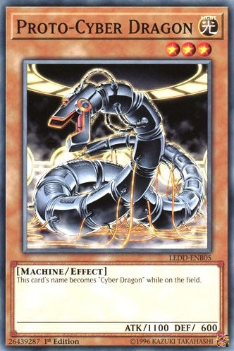 Proto-Cyber Dragon (5) (LEDD) - YuGiOh Single