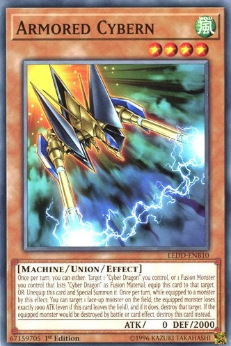 Armored Cybern (10) (LEDD) - YuGiOh Single
