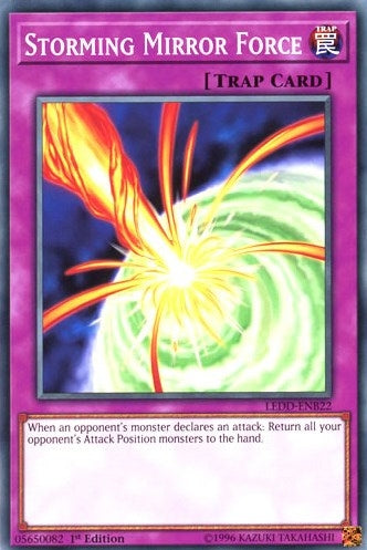 Storming Mirror Force (22) (LEDD) - YuGiOh Single