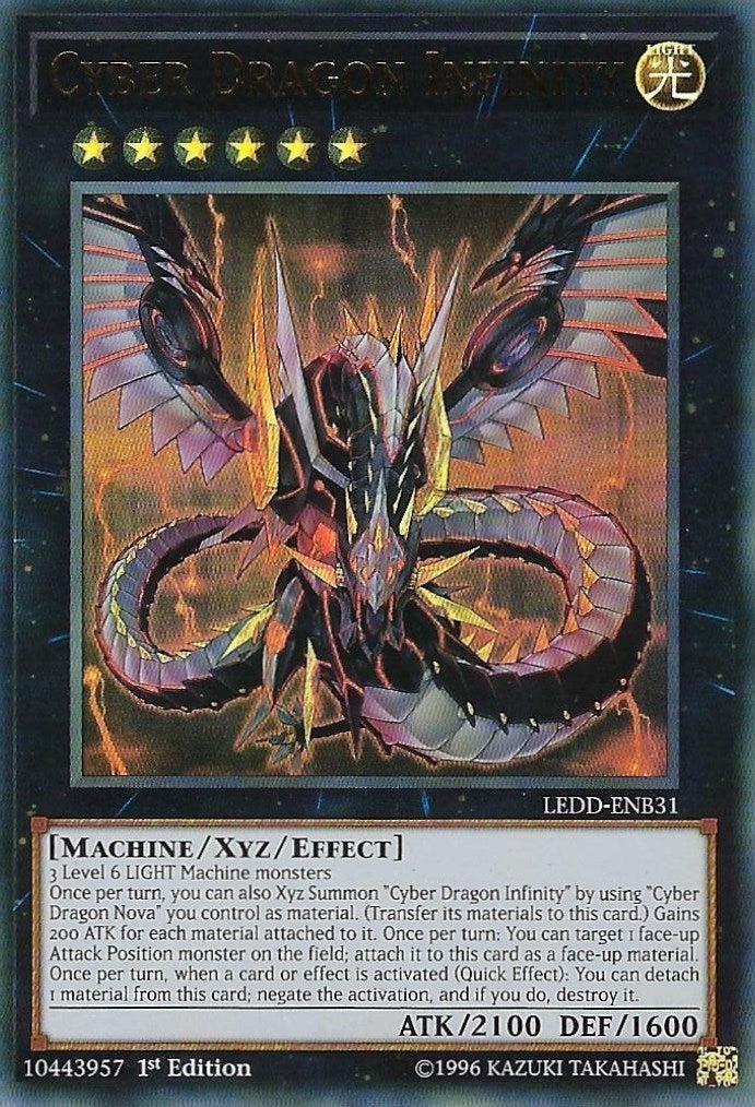 Cyber Dragon Infinity (31) (LEDD) - YuGiOh Single