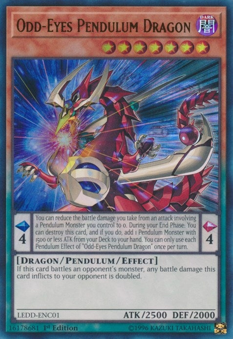 Odd-Eyes Pendulum Dragon (UR) (1) (LEDD) - YuGiOh Single