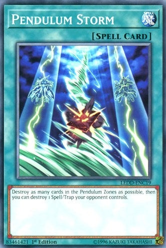 Pendulum Storm (19) (LEDD) - YuGiOh Single