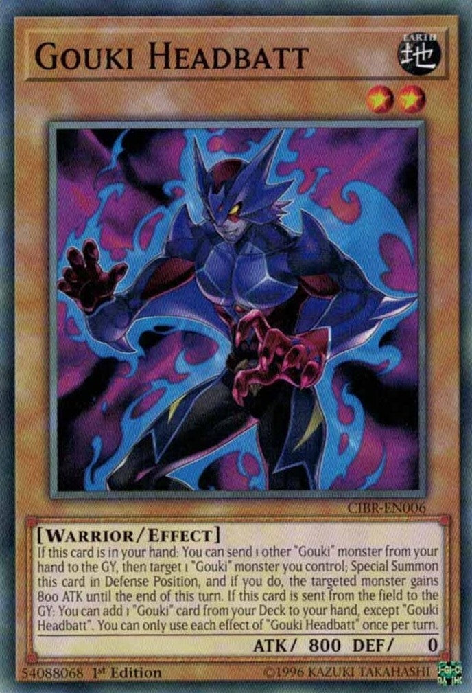 Gouki Headbatt (6) (CIBR) - YuGiOh Single