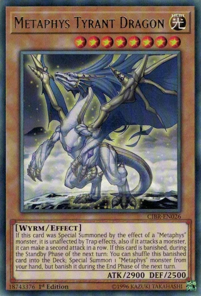 Metaphys Tyrant Dragon (26) (CIBR) - YuGiOh Single
