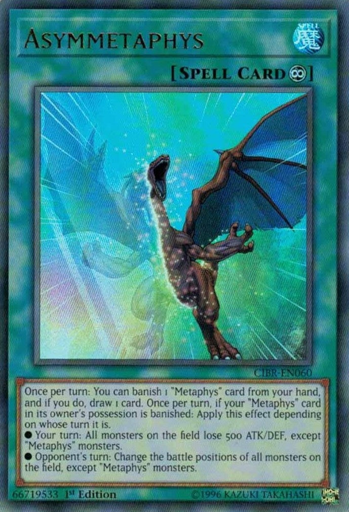 Asymmetaphys (60) (CIBR) - YuGiOh Single