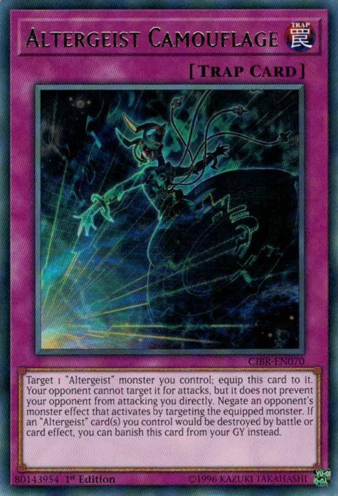 Altergeist Camouflage (70) (CIBR) - YuGiOh Single