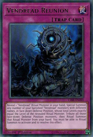 Vendread Reunion (85) (CIBR) - YuGiOh Single