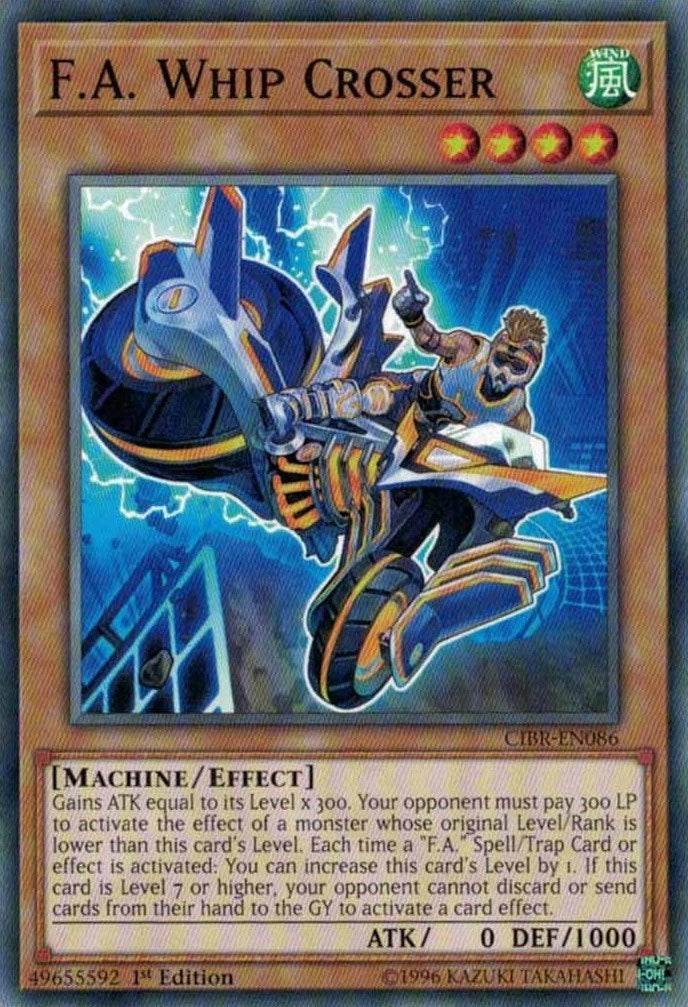 F.A. Whip Crosser (86) (CIBR) - YuGiOh Single