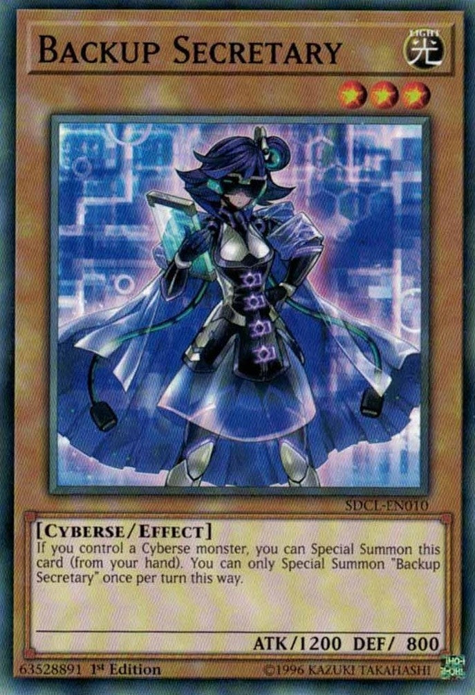 Backup Secretary (10) (SDCL) - YuGiOh Single