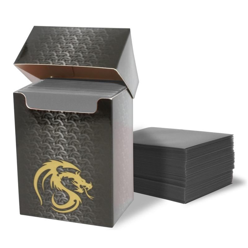 Image for Deck Guards Double Matte Standard - Grey (80-Pack) - Card Sleeves