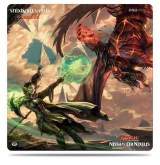 Nissa vs. Ob Nixilis Duel Playmat for Magic - Playmats Sealed