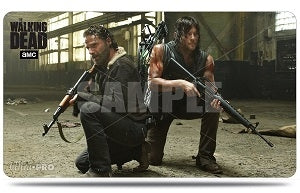 The Walking Dead: Rick & Daryl Playmat - Playmats Sealed