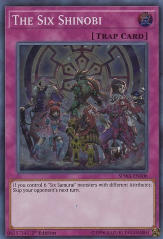 The Six Shinobi (8) (SPWA) - YuGiOh Single
