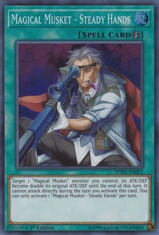 Magical Musket - Steady Hands (23) (SPWA) - YuGiOh Single