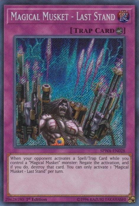 Magical Musket - Last Stand (28) (SPWA) - YuGiOh Single