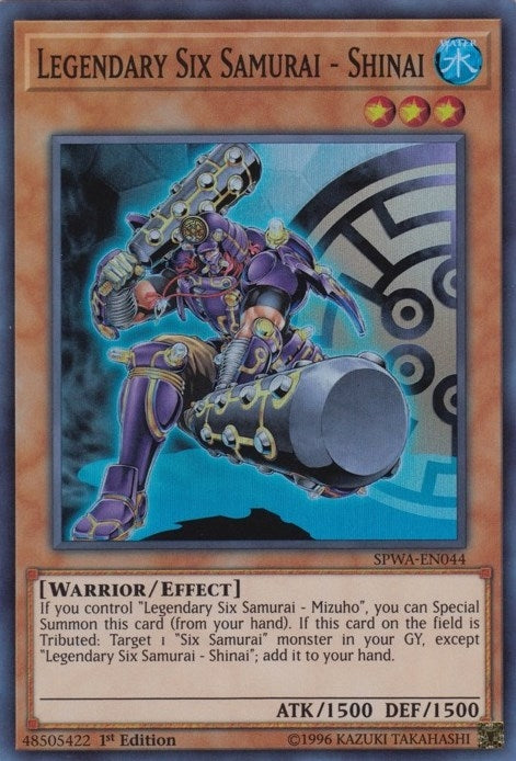 Legendary Six Samurai - Shinai (44) (SPWA) - YuGiOh Single