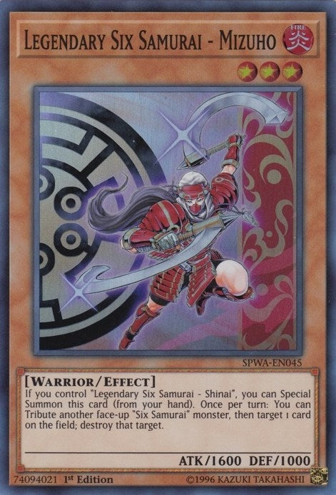 Legendary Six Samurai - Mizuho (45) (SPWA) - YuGiOh Single