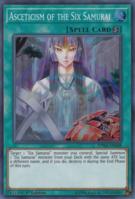 Asceticism of the Six Samurai (48) (SPWA) - YuGiOh Single