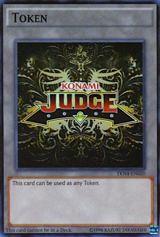 Official Judge Token: TKN4-EN020 (4020) (JPRC) - YuGiOh Single