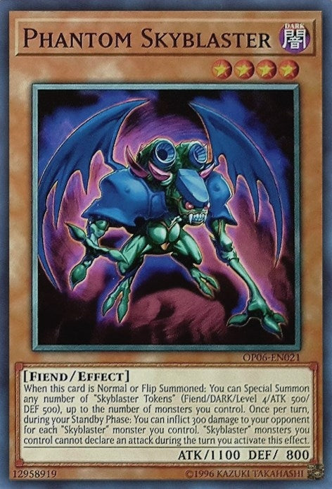 Phantom Skyblaster (6021) (OP06) - YuGiOh Single