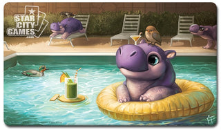 Star City Games - Hippo Playmat - Playmats Sealed